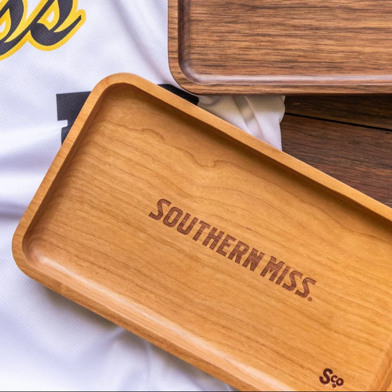 Cherry Southern Miss Wooden Valet