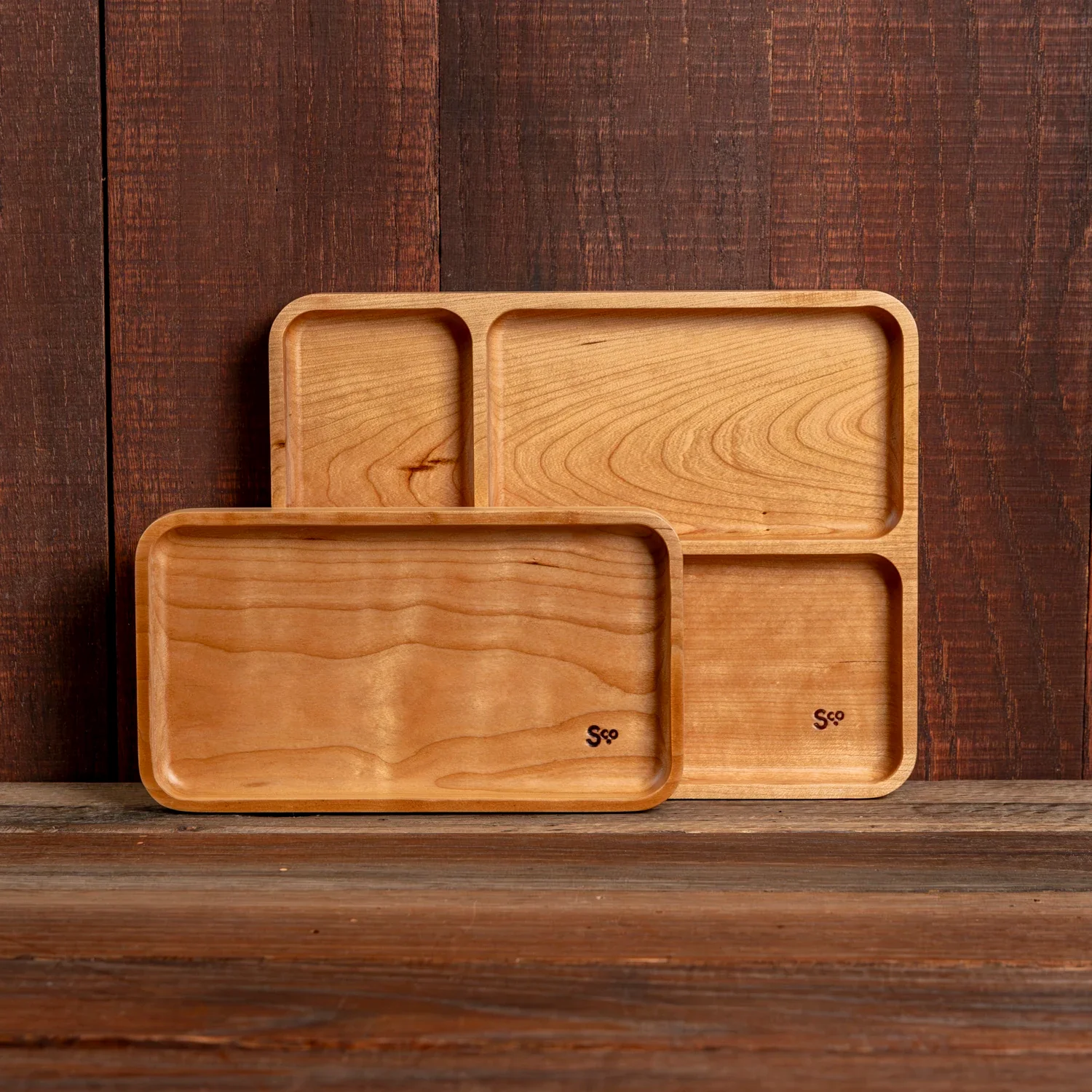 Cherry Wooden Valet