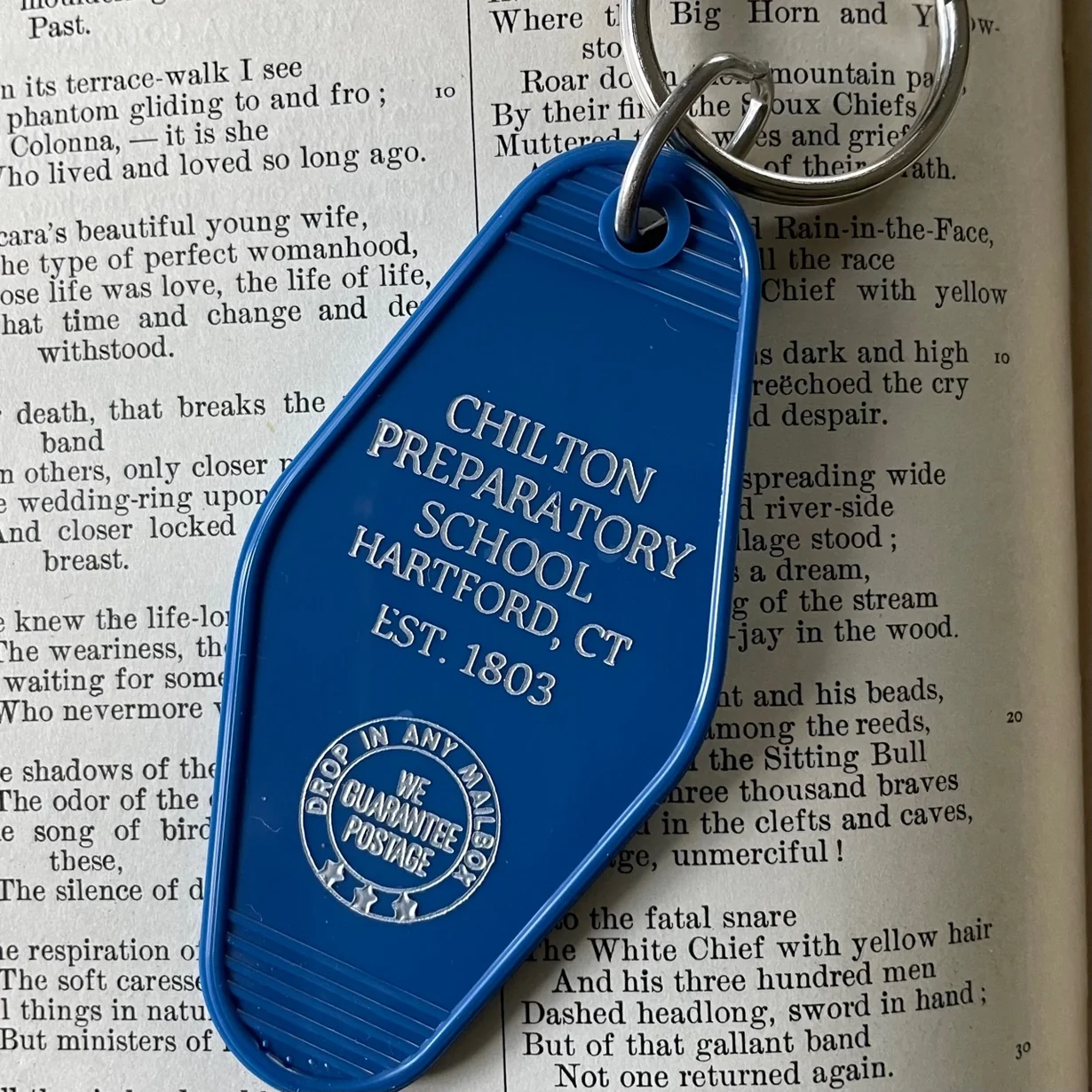 Chilton Preparatory Academy Motel Key Fob