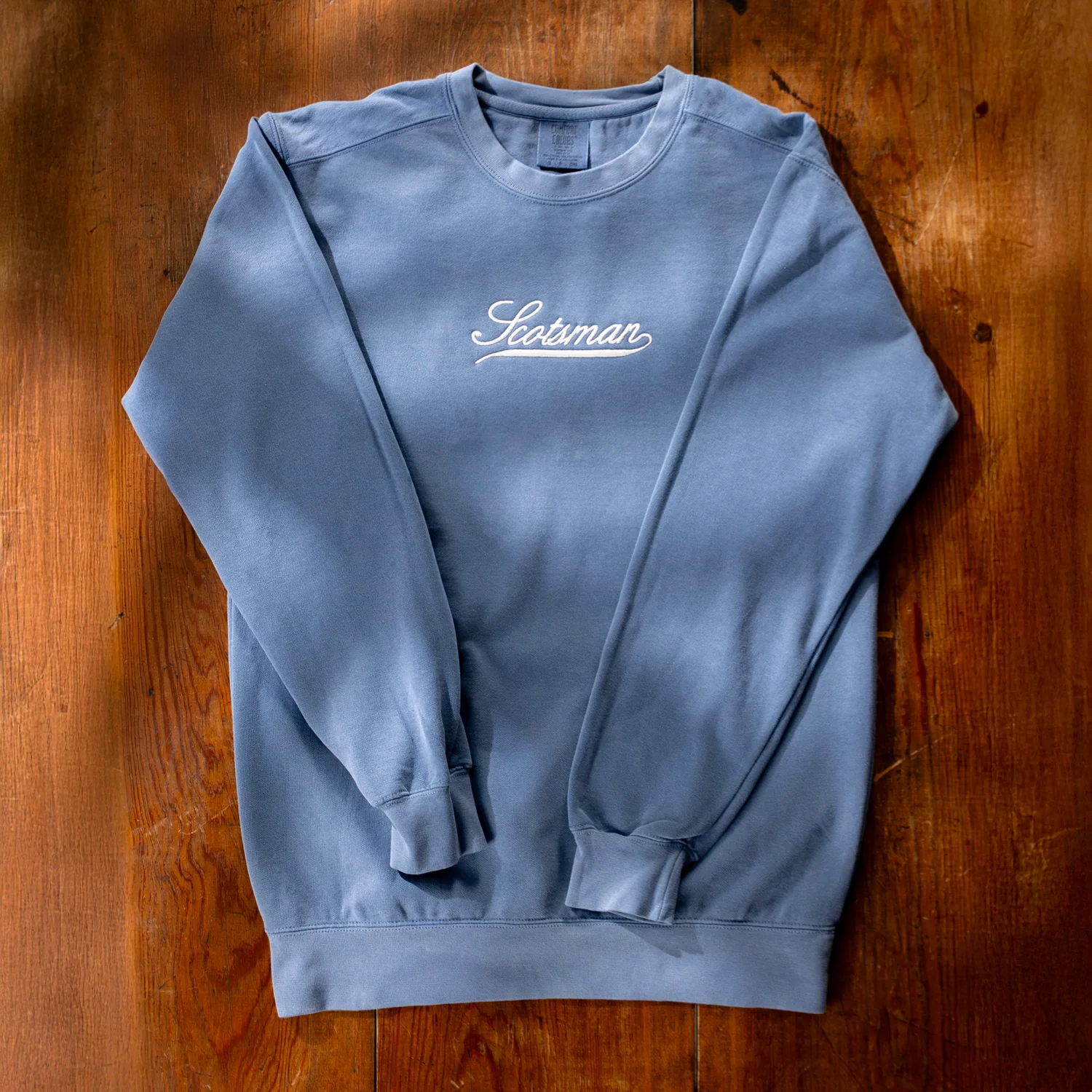 Embroidered Scotsman Sweatshirt