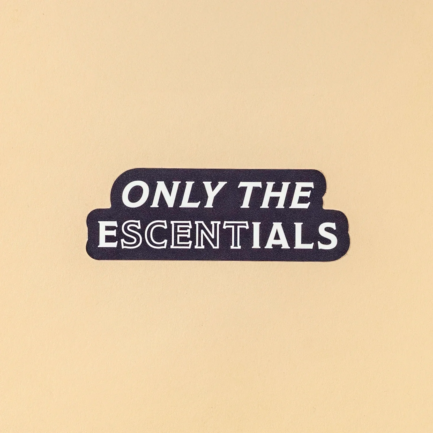 Escentials Die Cut Decal