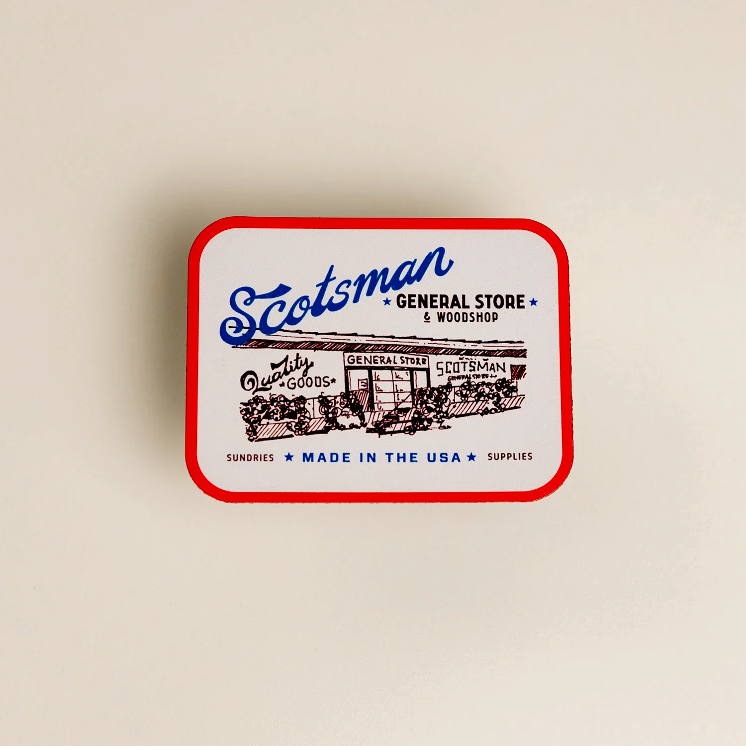 General Store Storefront Magnet