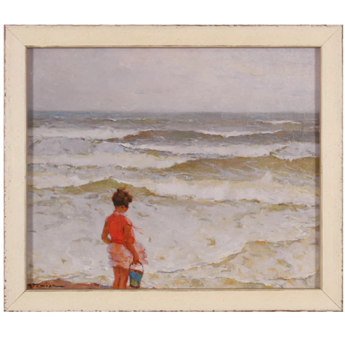 Girl by the Seashore