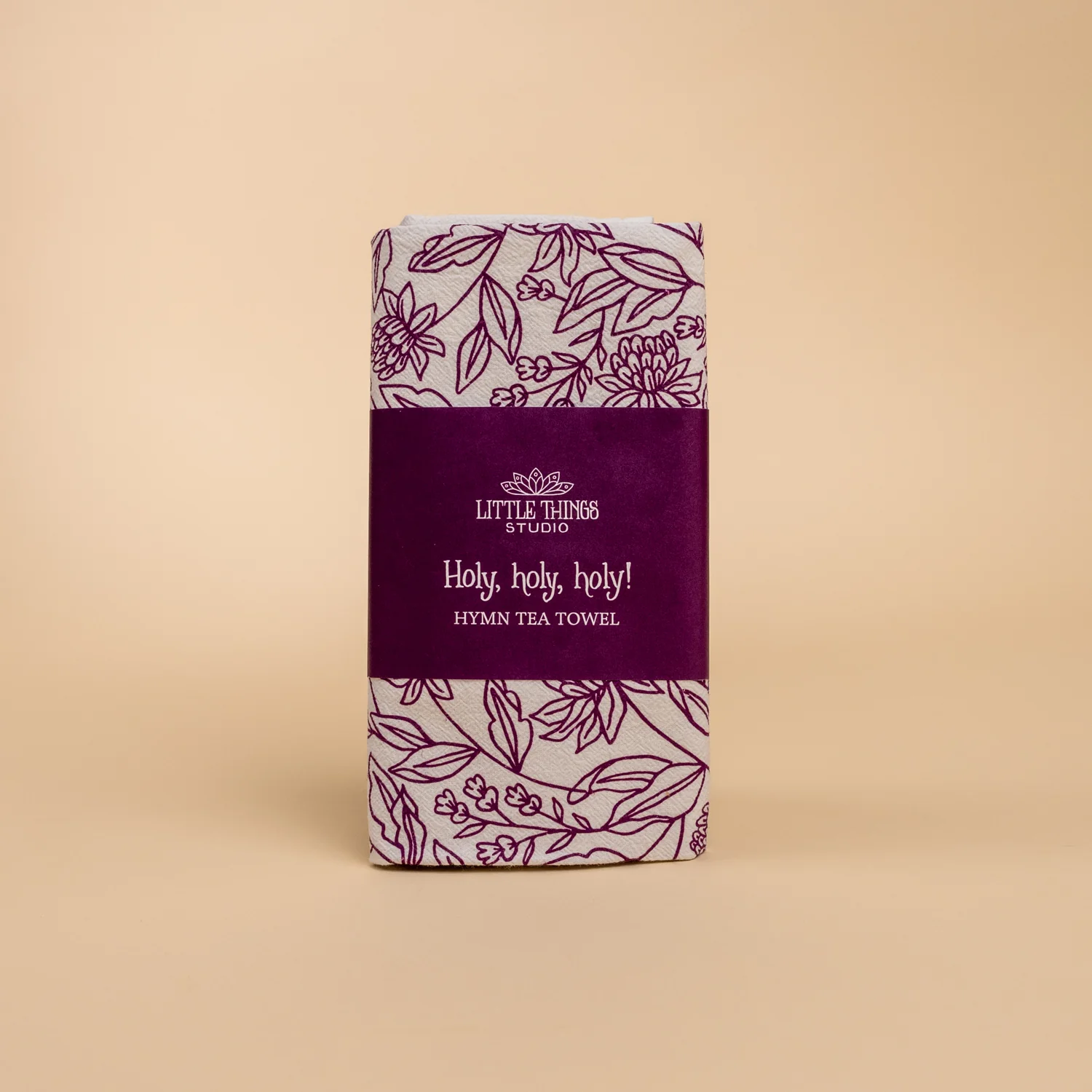 Holy, Holy, Holy Hymn Tea Towel