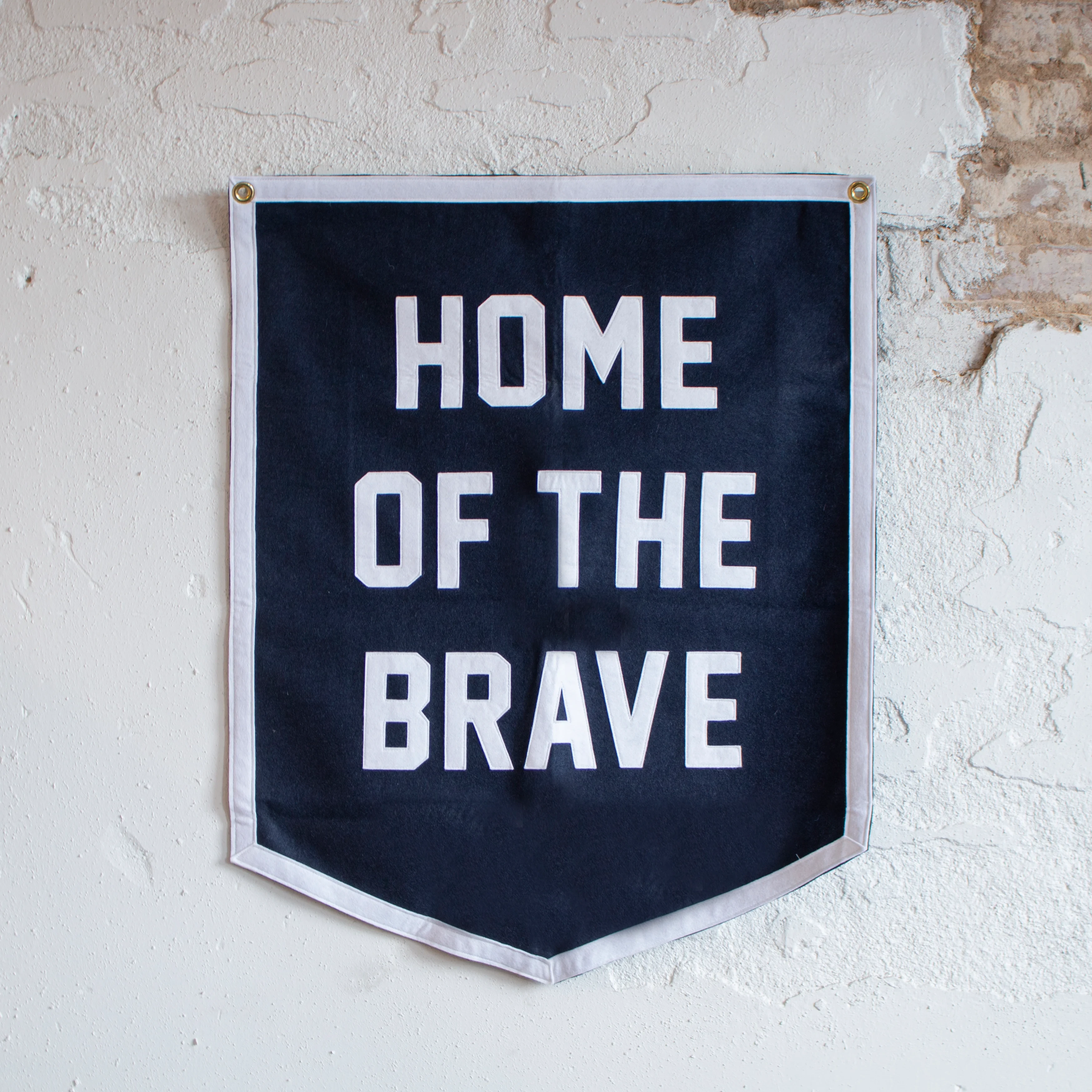 Home of the Brave Camp Flag