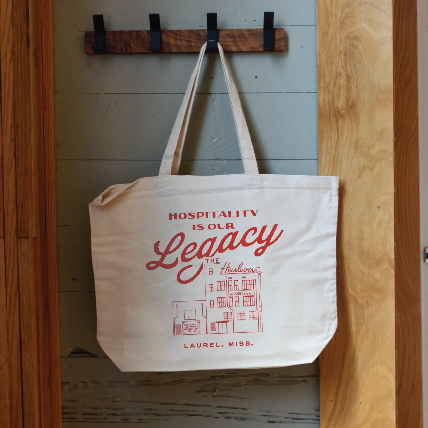 Hospitality is Our Legacy Tote