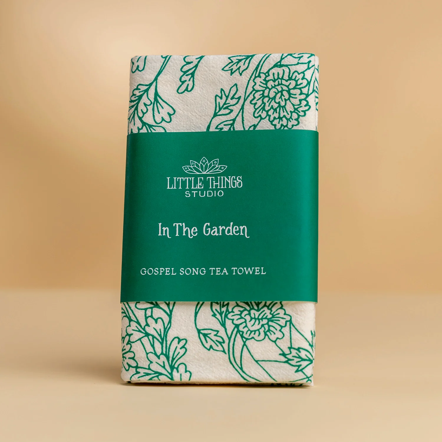 In the Garden Hymn Tea Towel