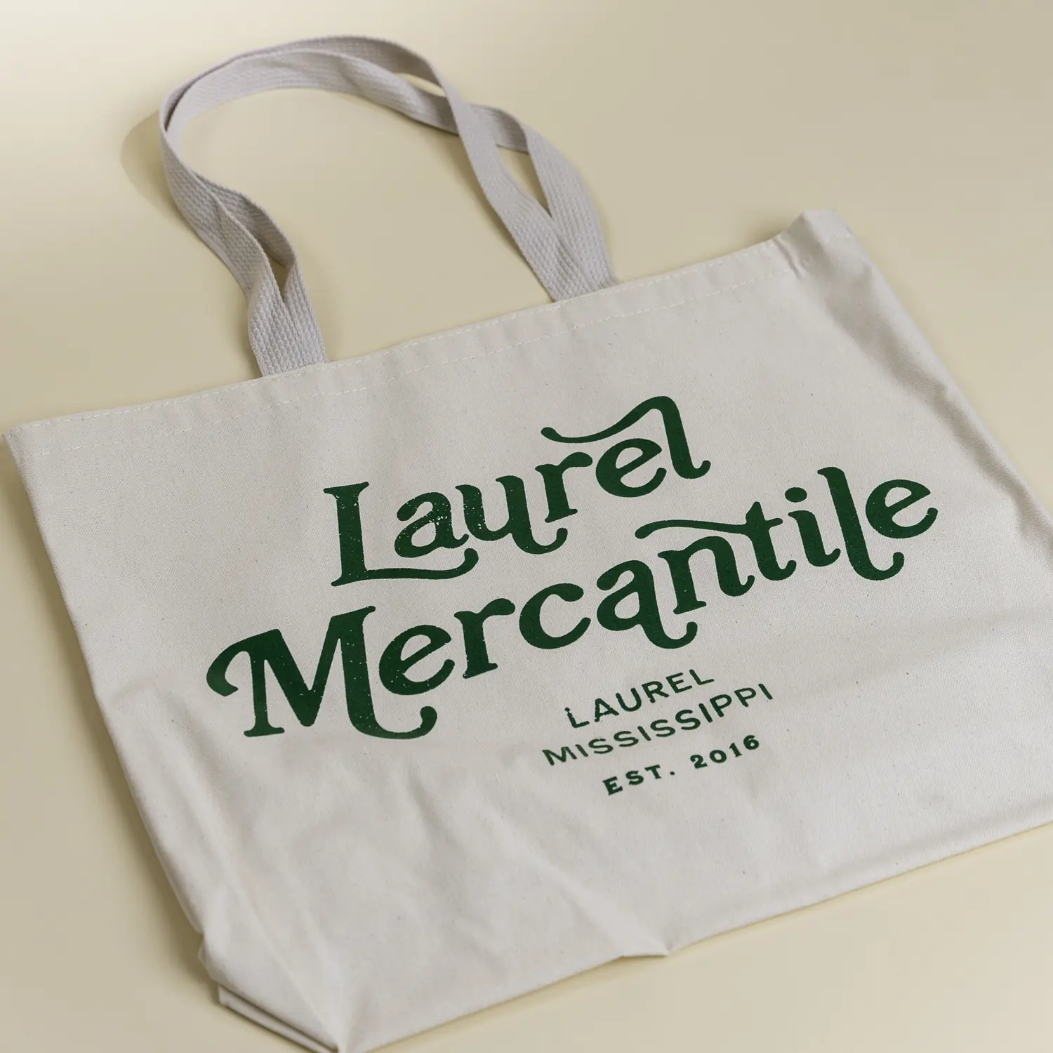 Laurel Mercantile Green Tote