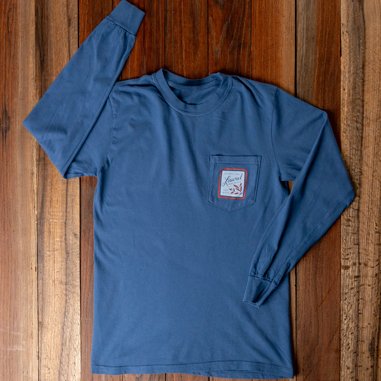Laurel Stamp Long Sleeve T-Shirt