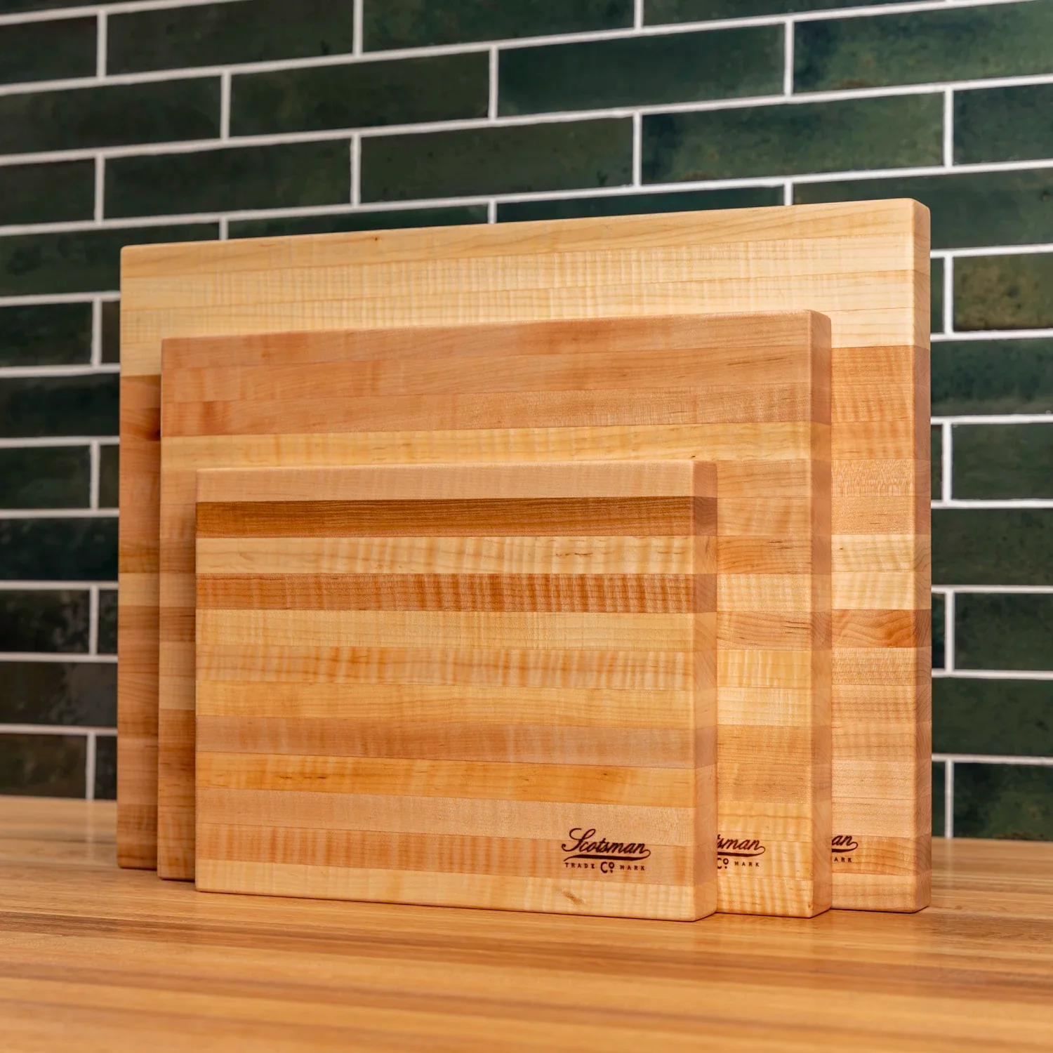 Curly Maple Butcher Block