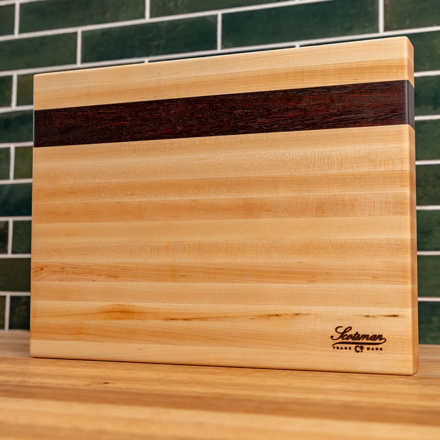 Maple & Jarrah Butcher Block