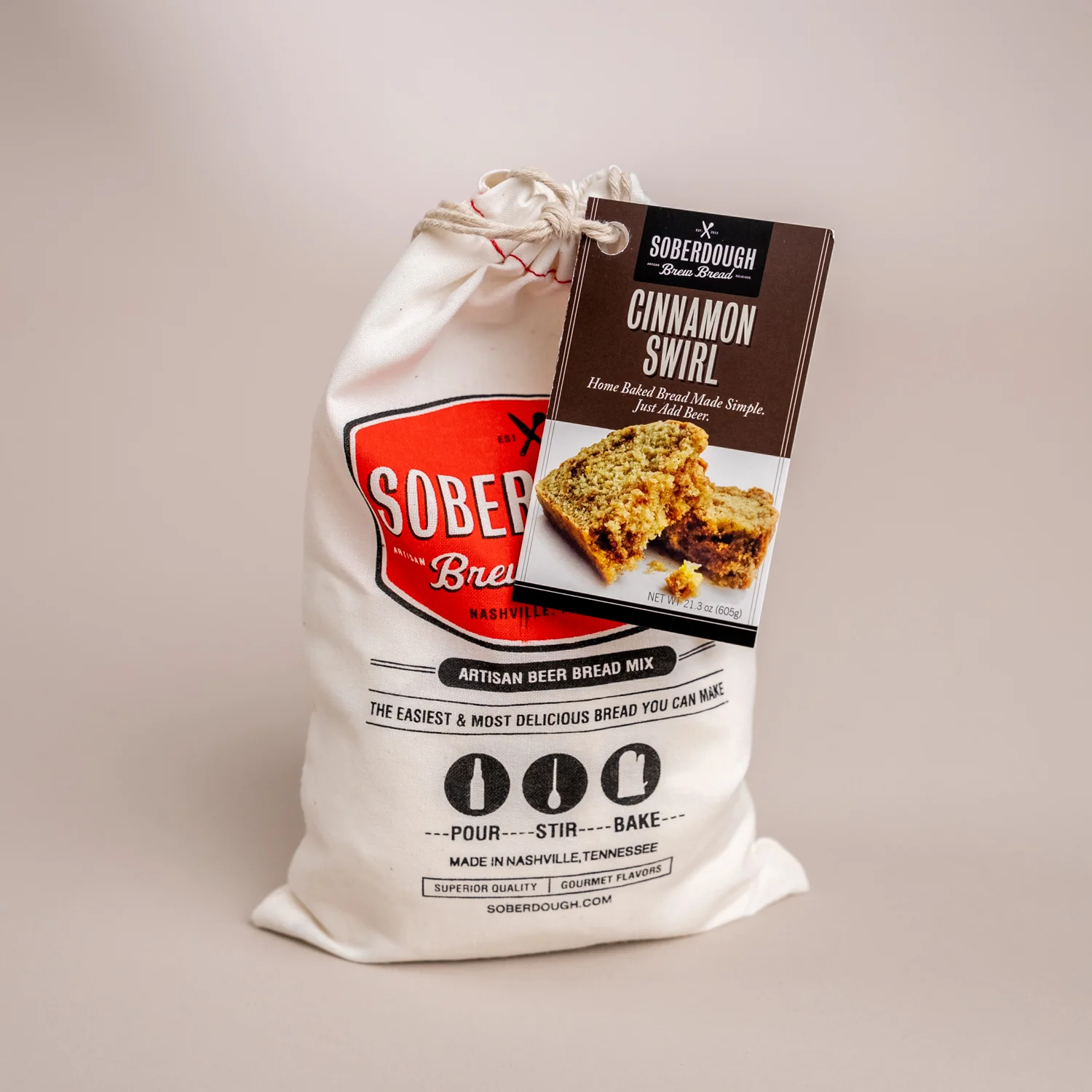 Soberdough - Cinnamon Swirl