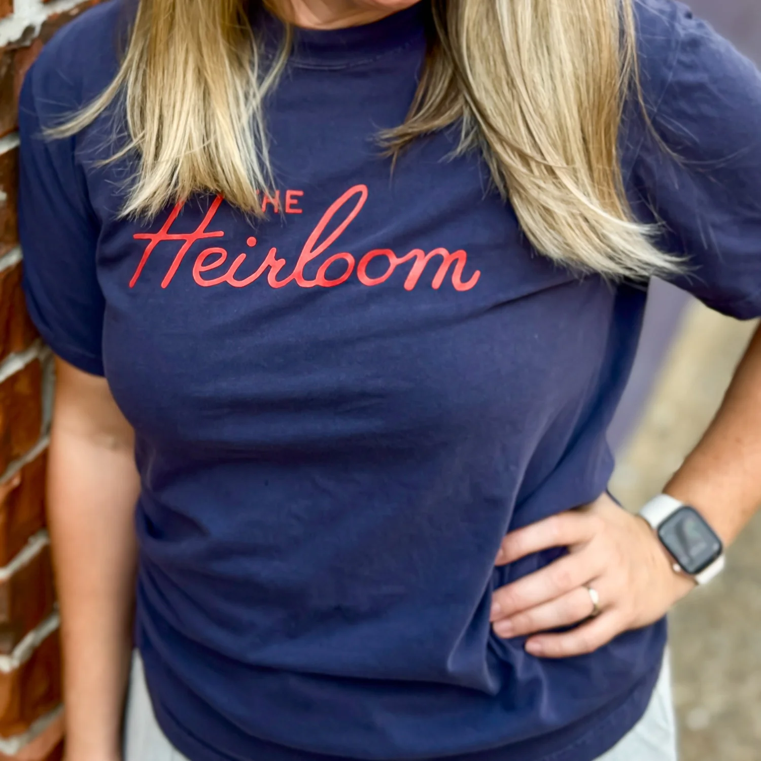 The Heirloom Navy T-Shirt