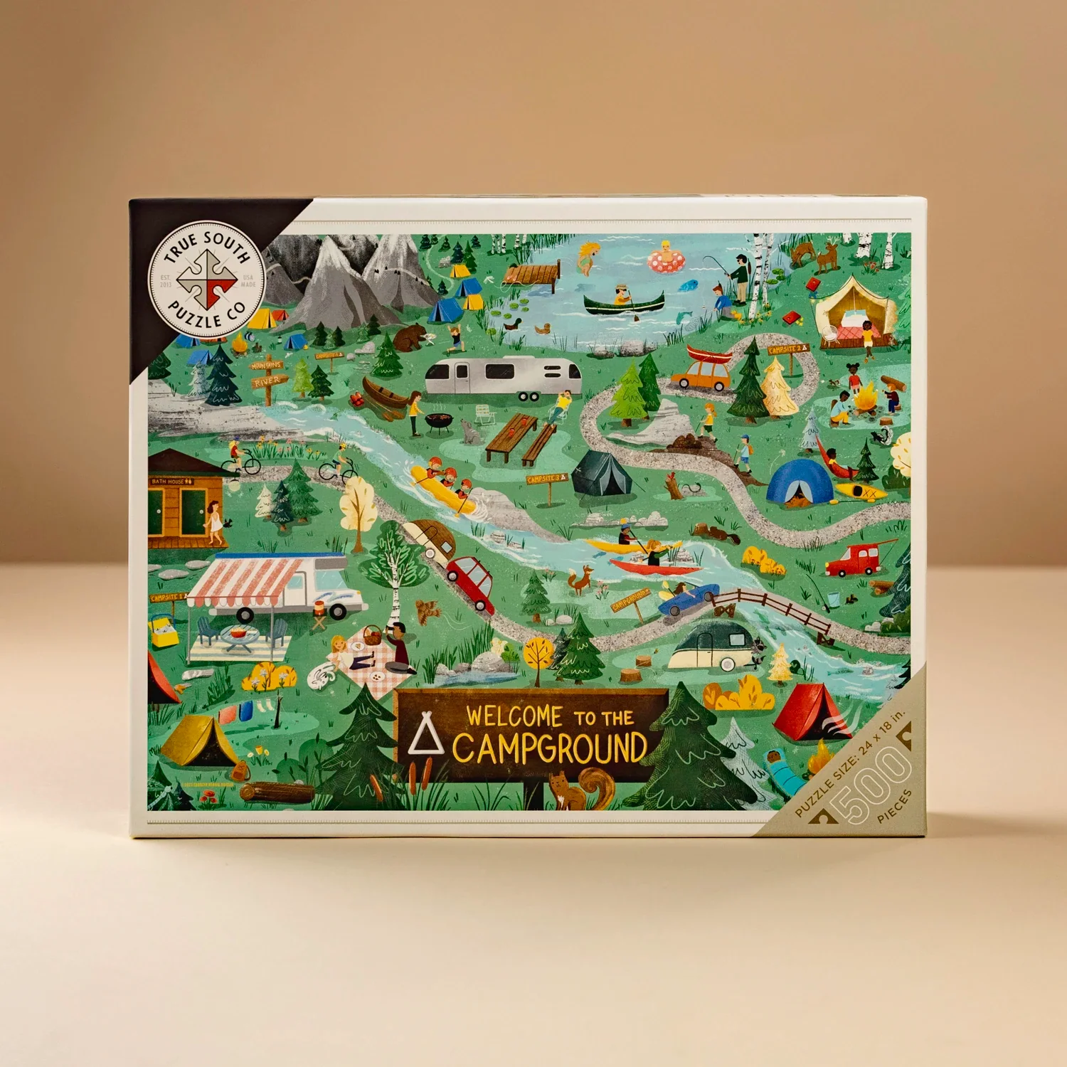 True South Camping Puzzle