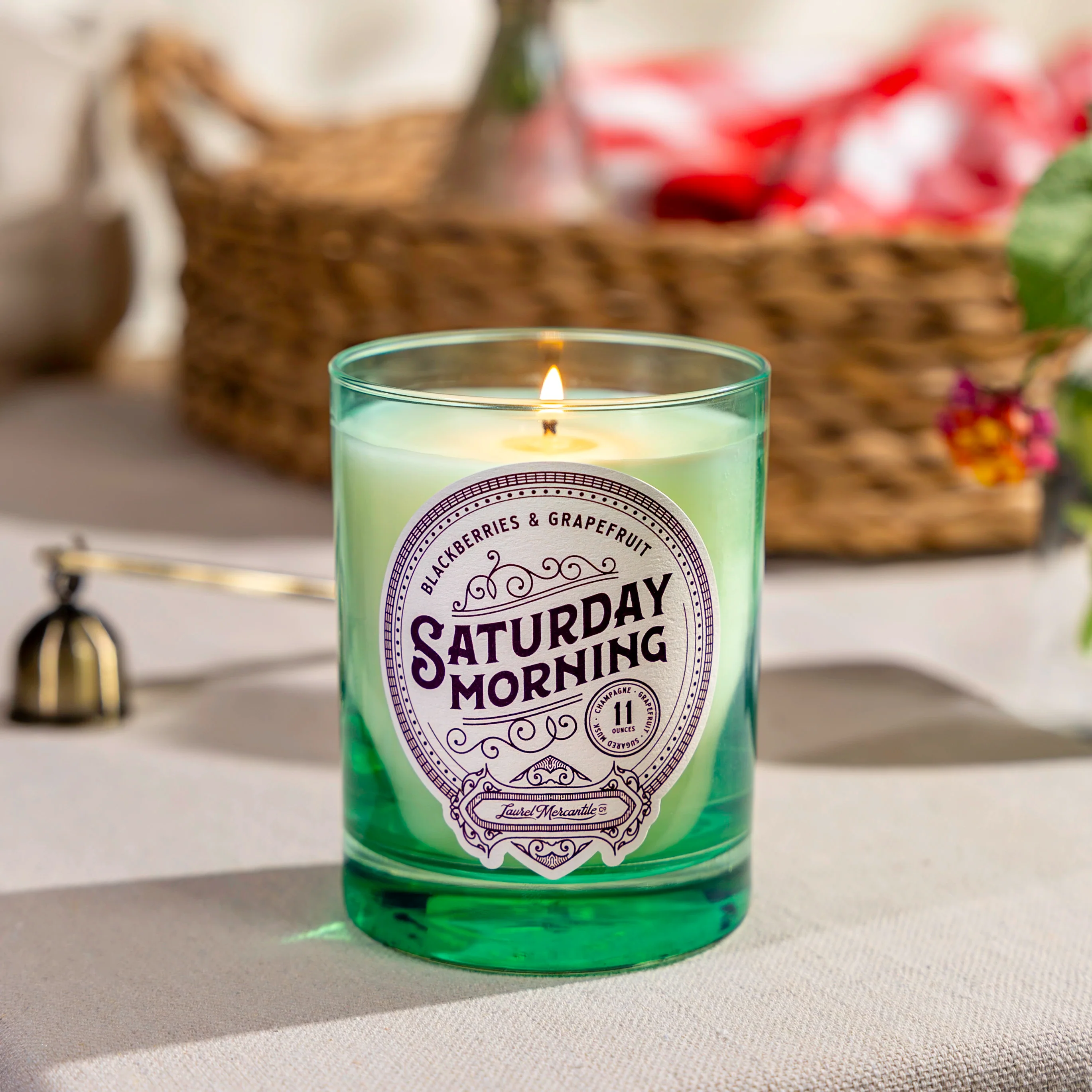 Saturday Morning Candle