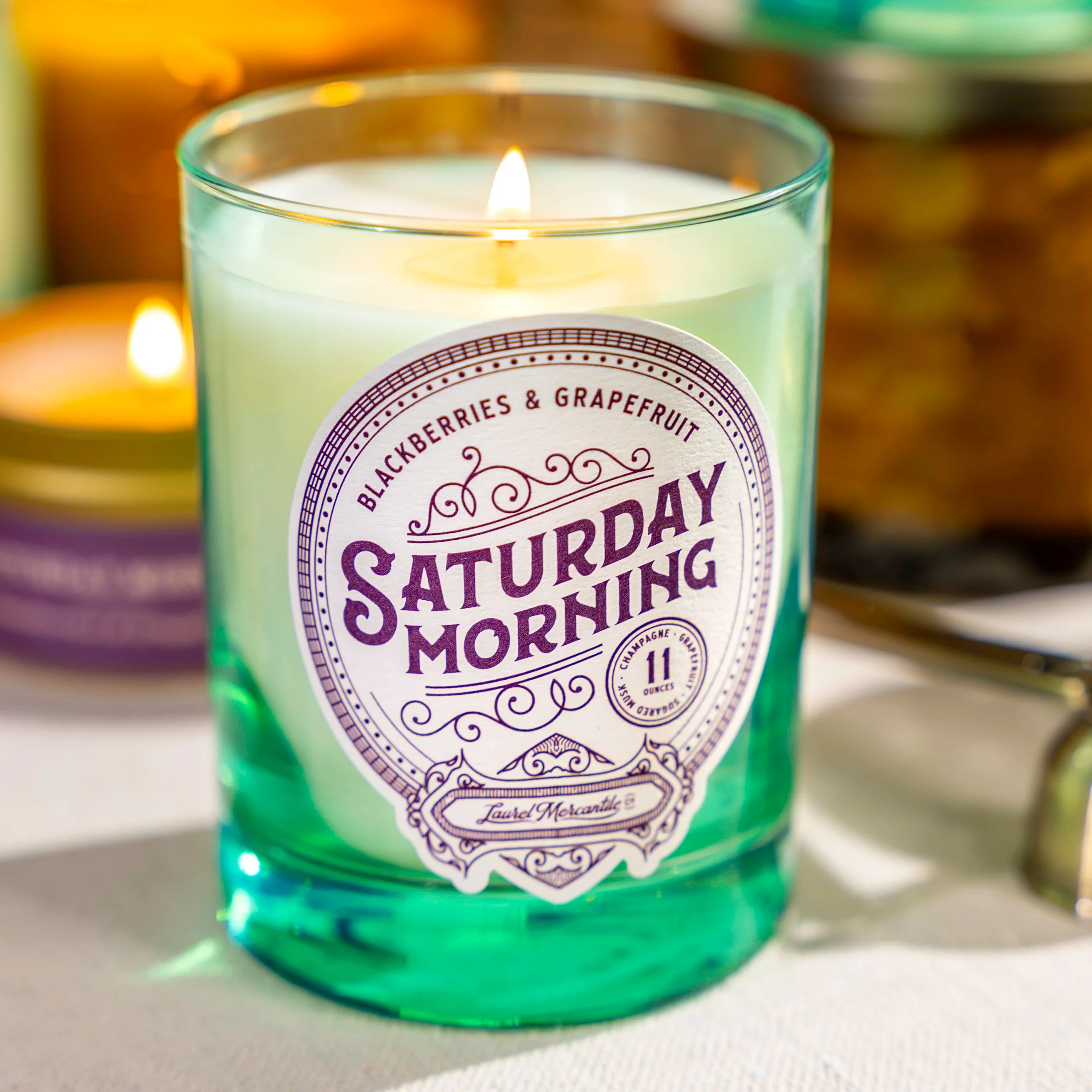 Saturday Morning Candle