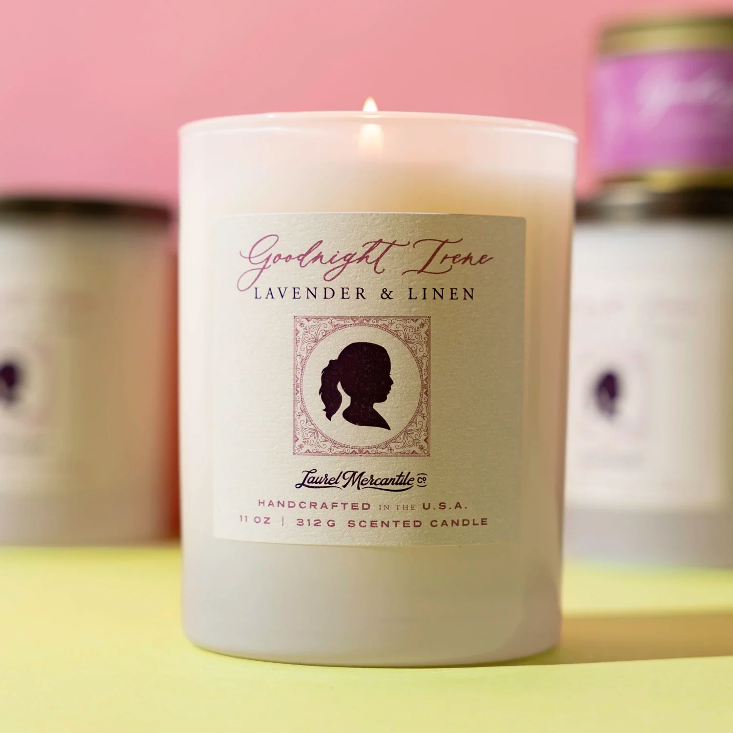 Goodnight Irene Candle