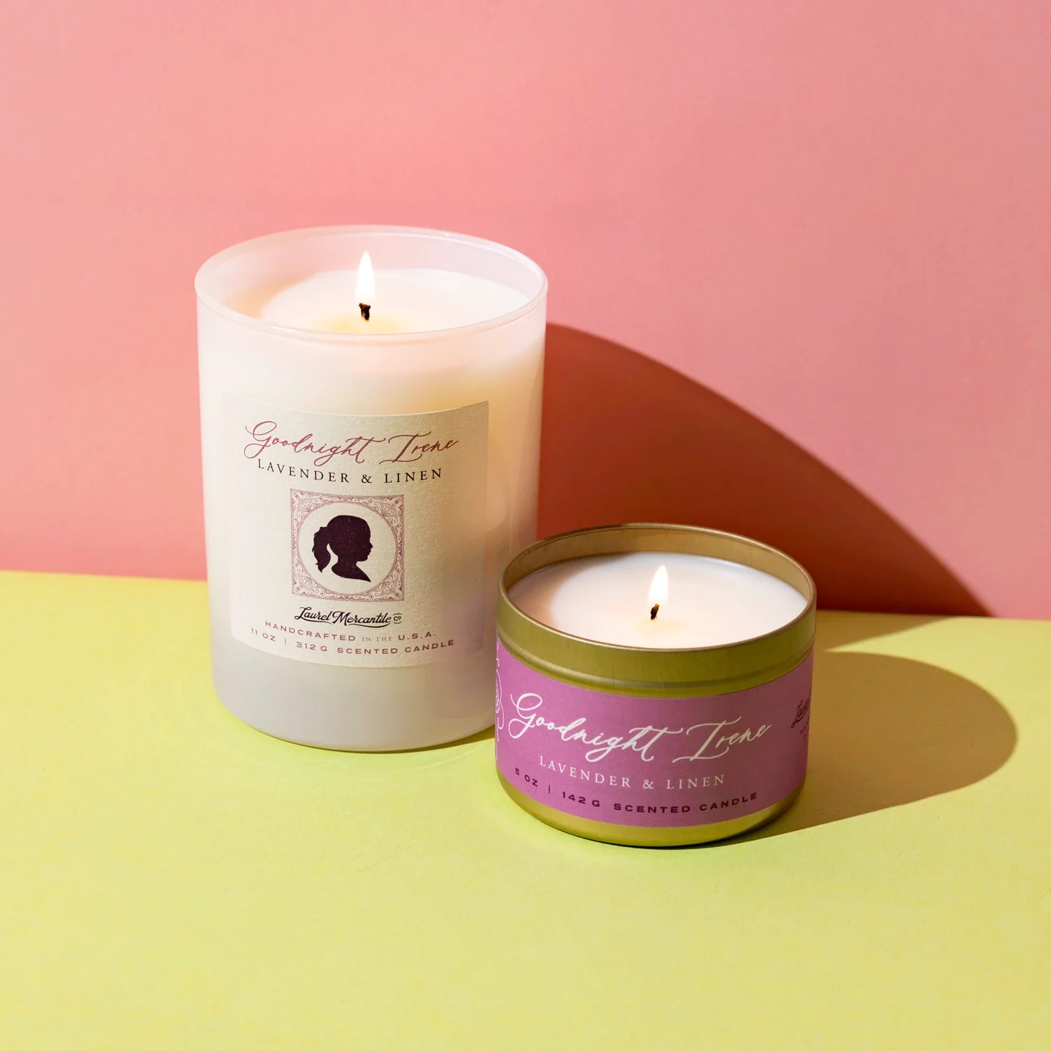 Goodnight Irene Candle