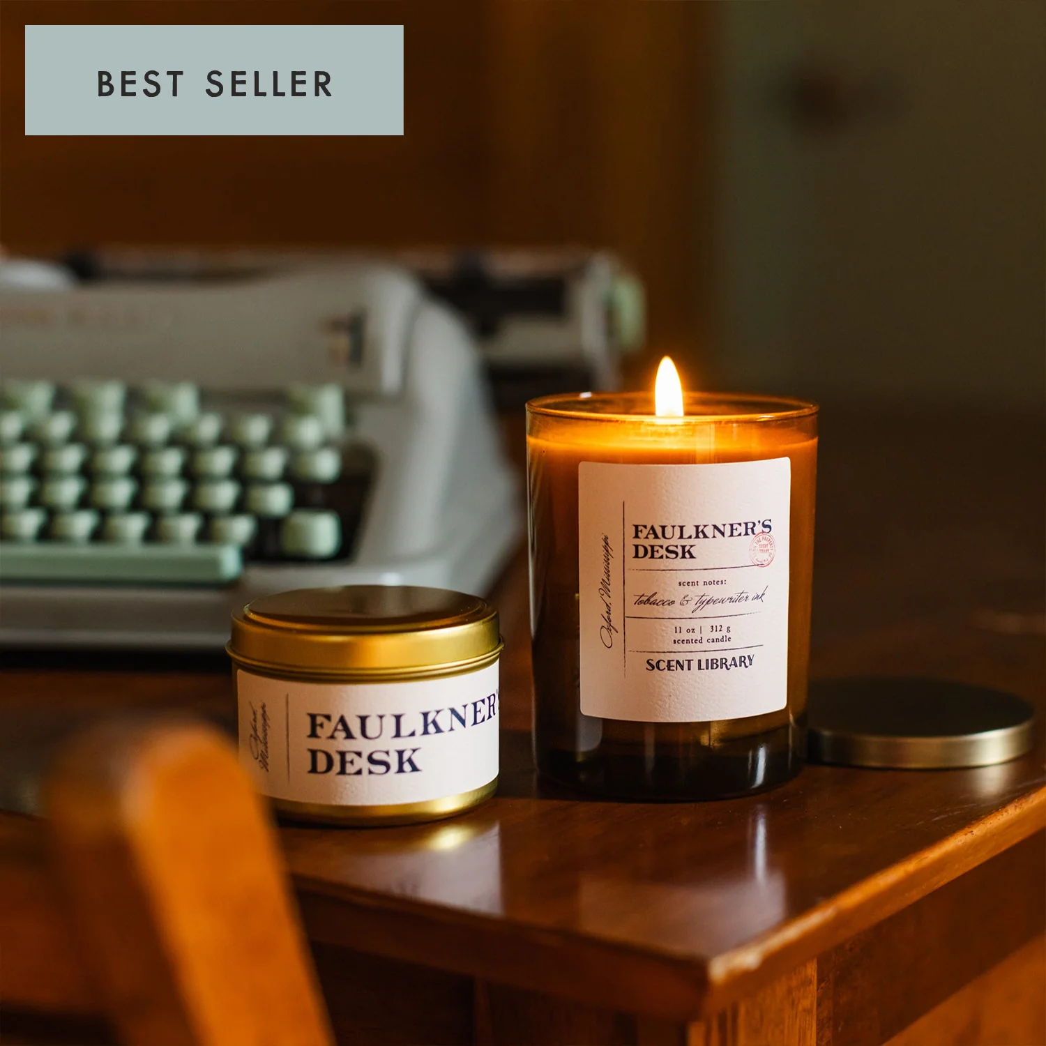 Faulkner's Desk Candle