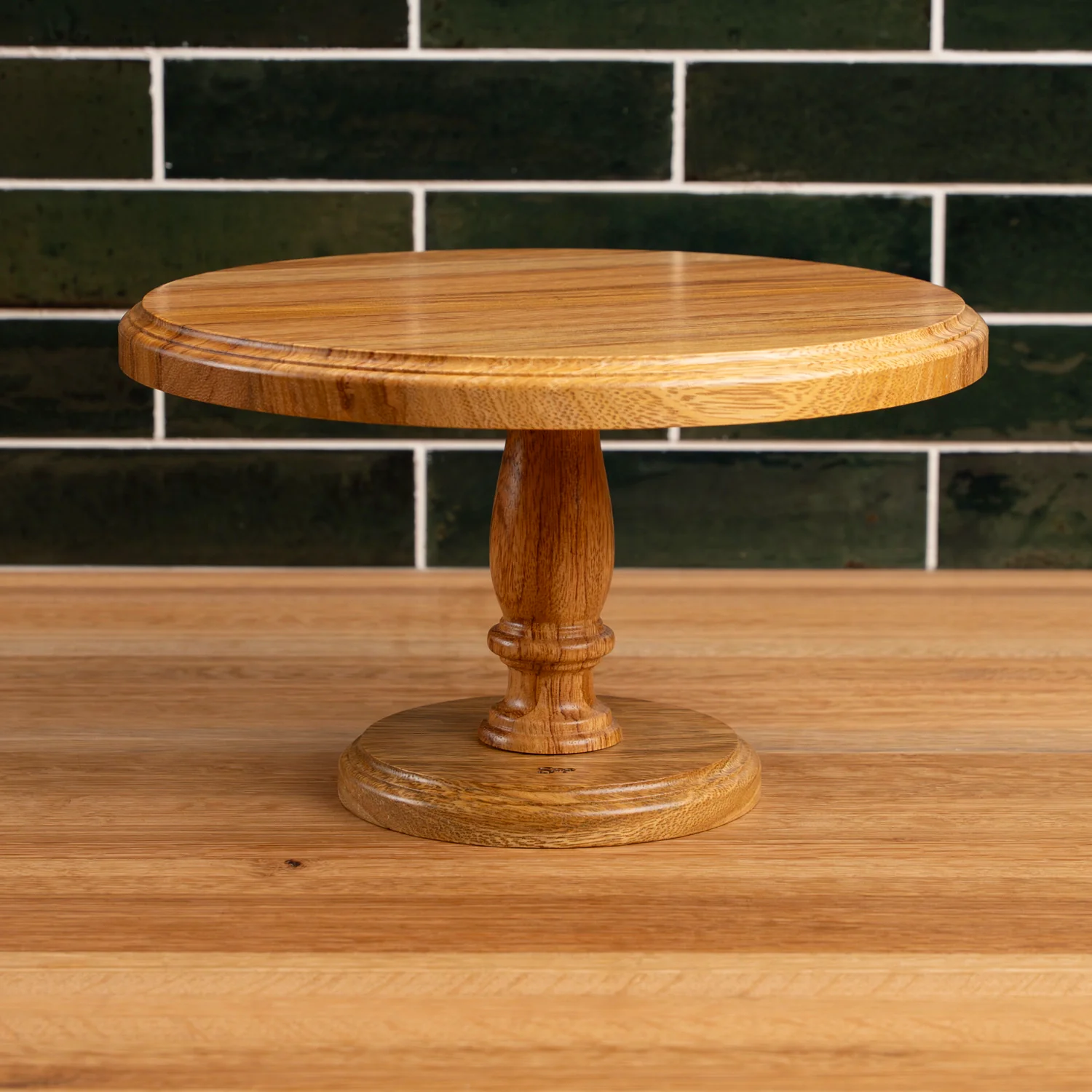 Brazilian Oak Cake Stand