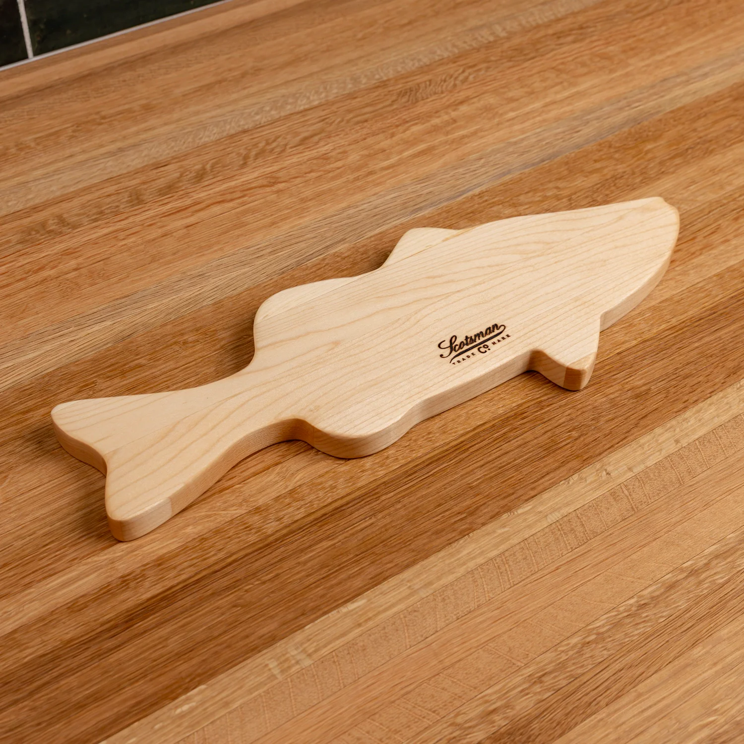 Maple Fish Serving Board