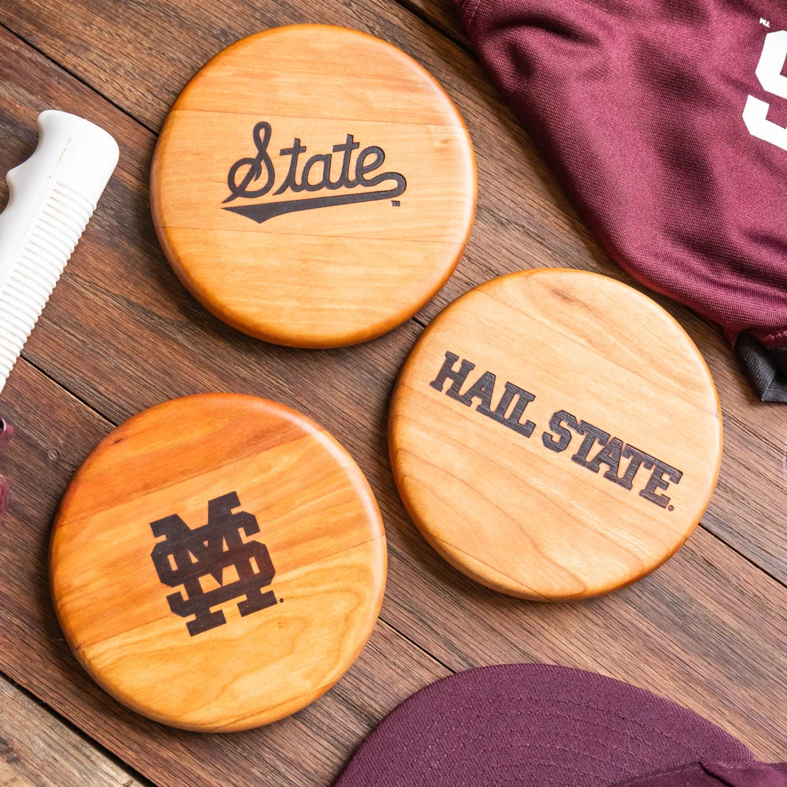 Mississippi State Cherry Coaster