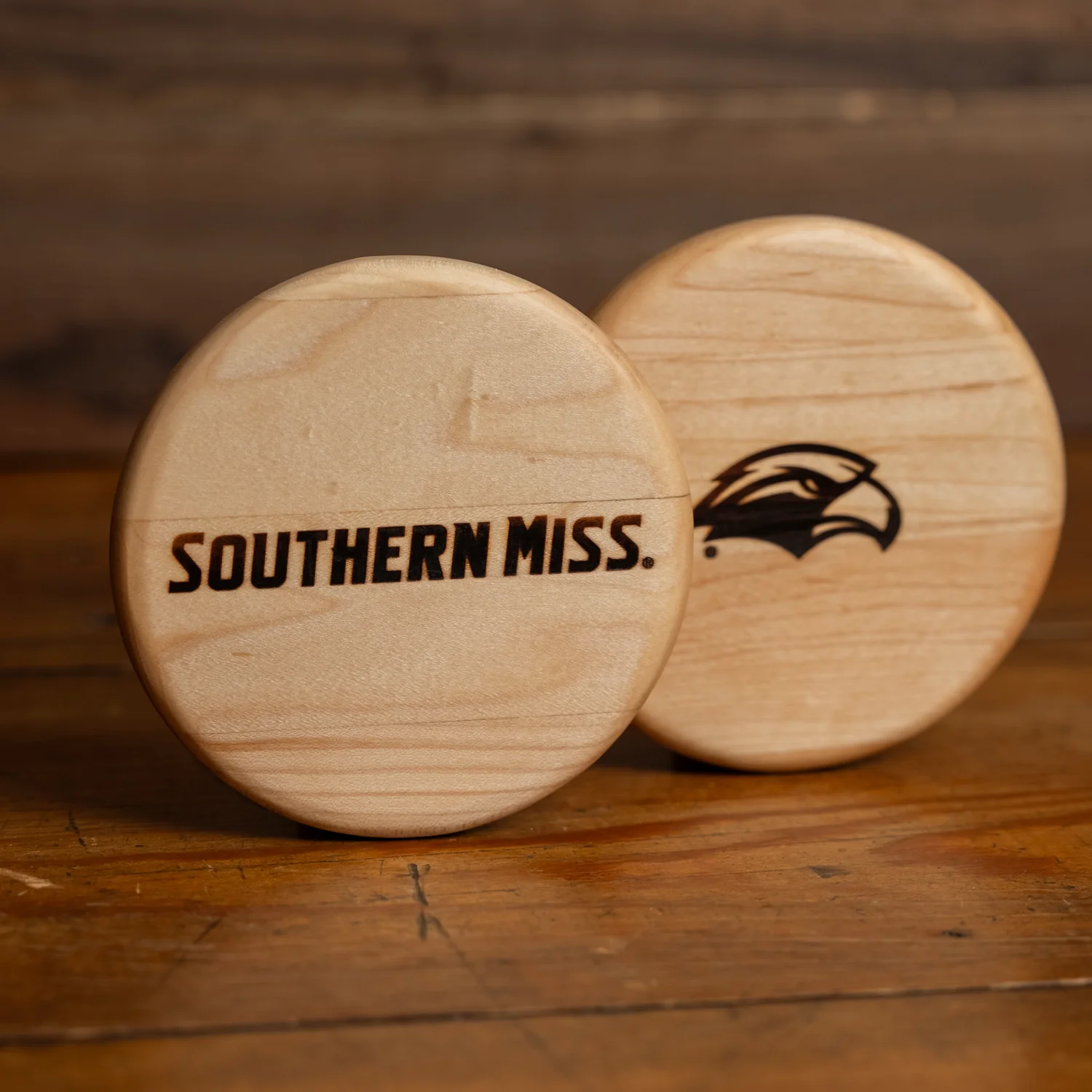 Southern Miss Maple Coaster