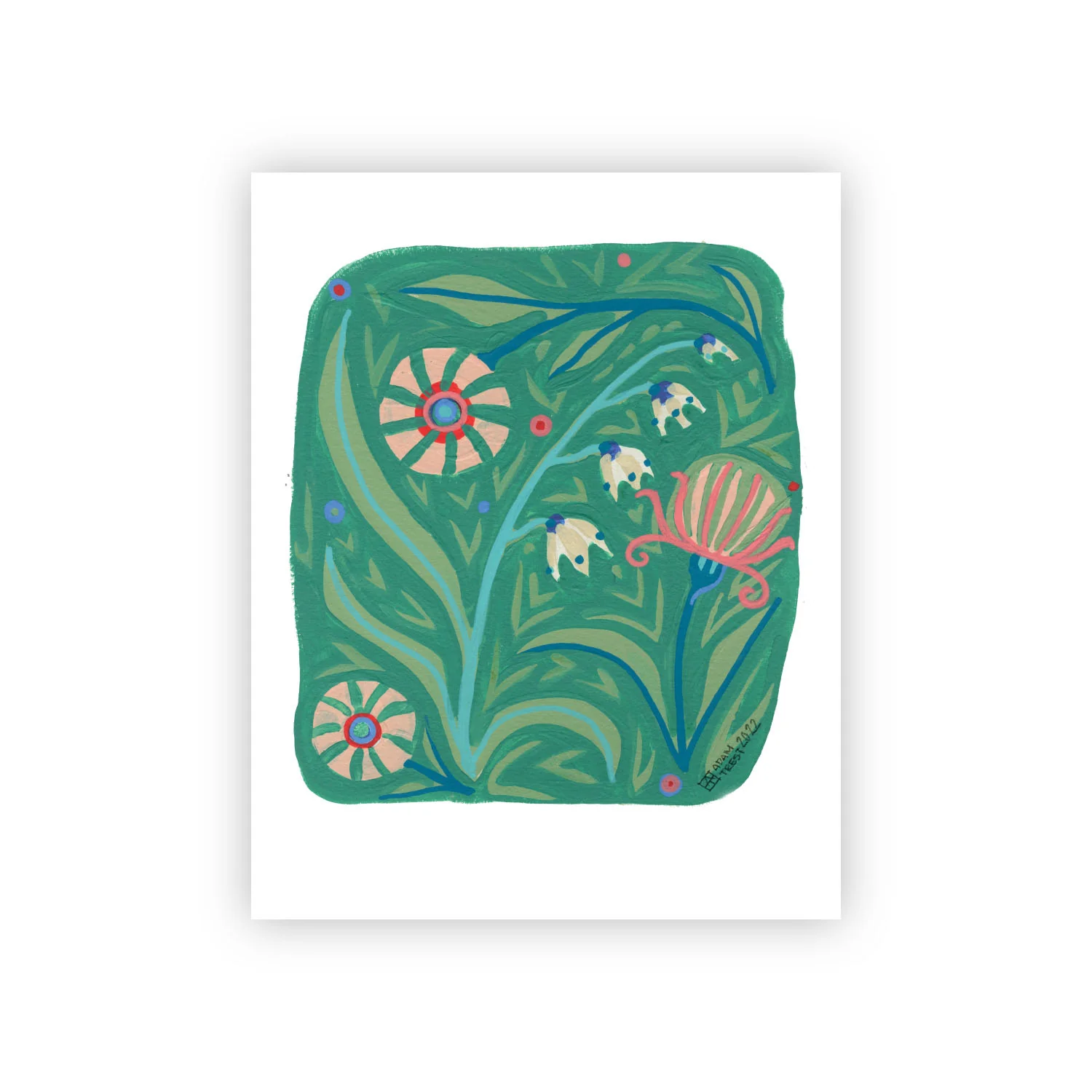 Adam Trest | Beside the Garden Path Print