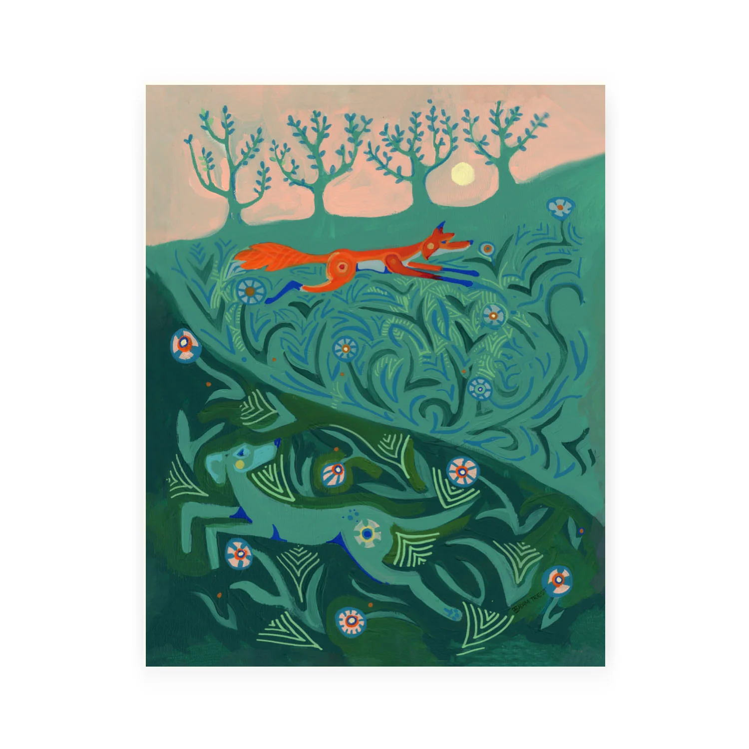 Adam Trest | Passing Field Print