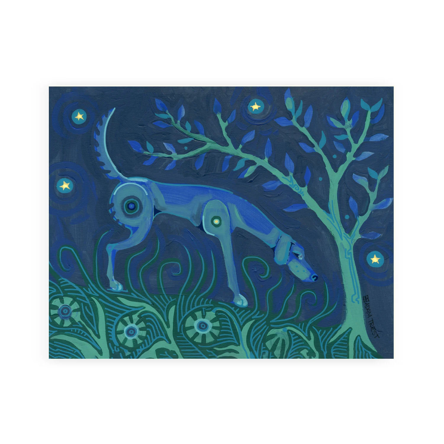 Adam Trest | Catching Scent Print