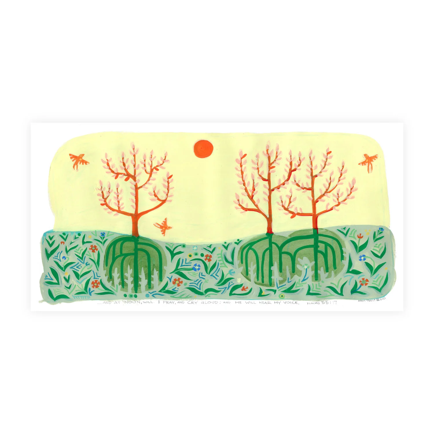 Adam Trest Psalms | Noon Print
