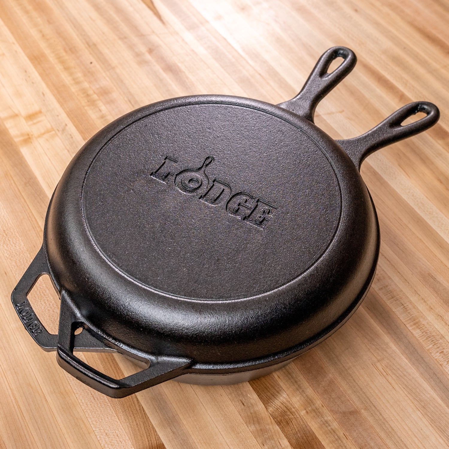 3.2 Quart Cast Iron Combo Cooker