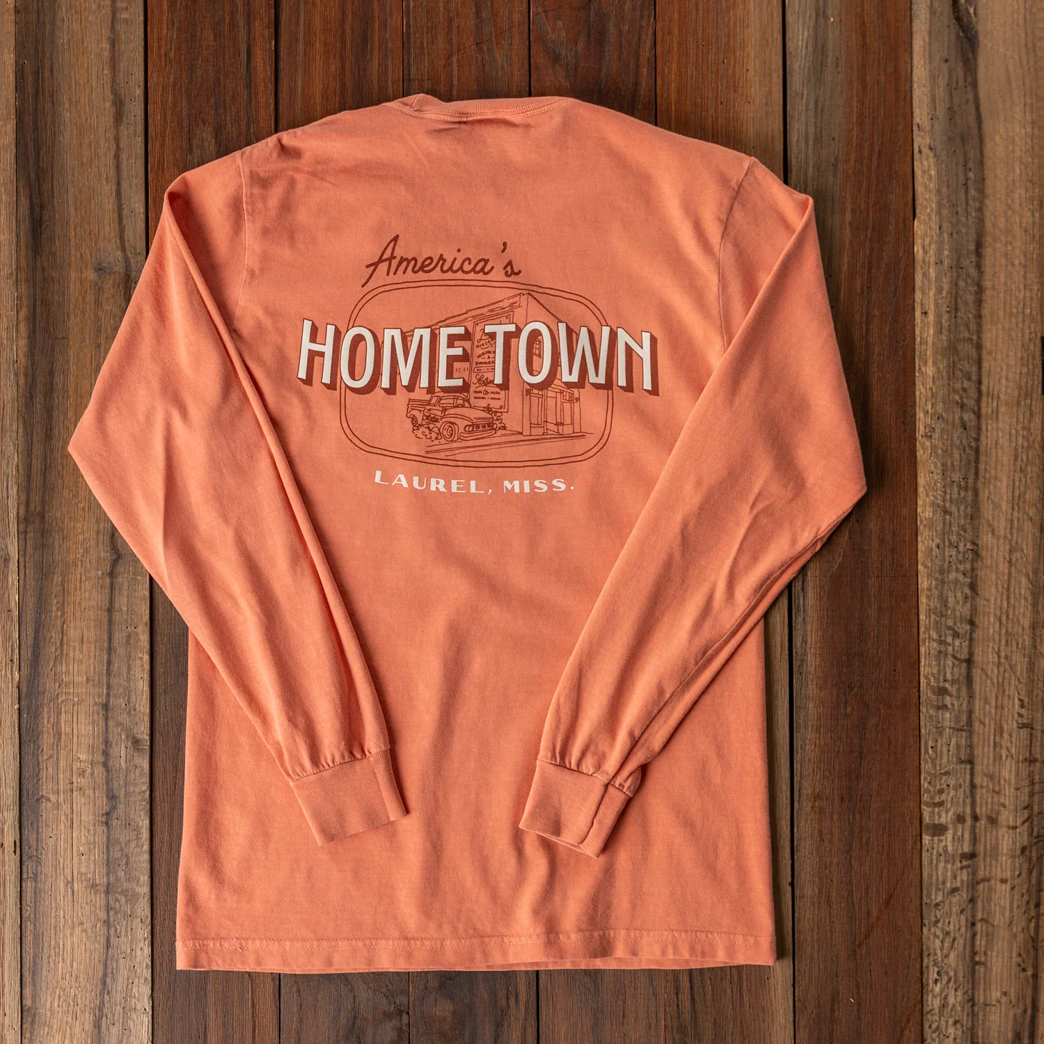 America's Hometown Long Sleeve T-Shirt