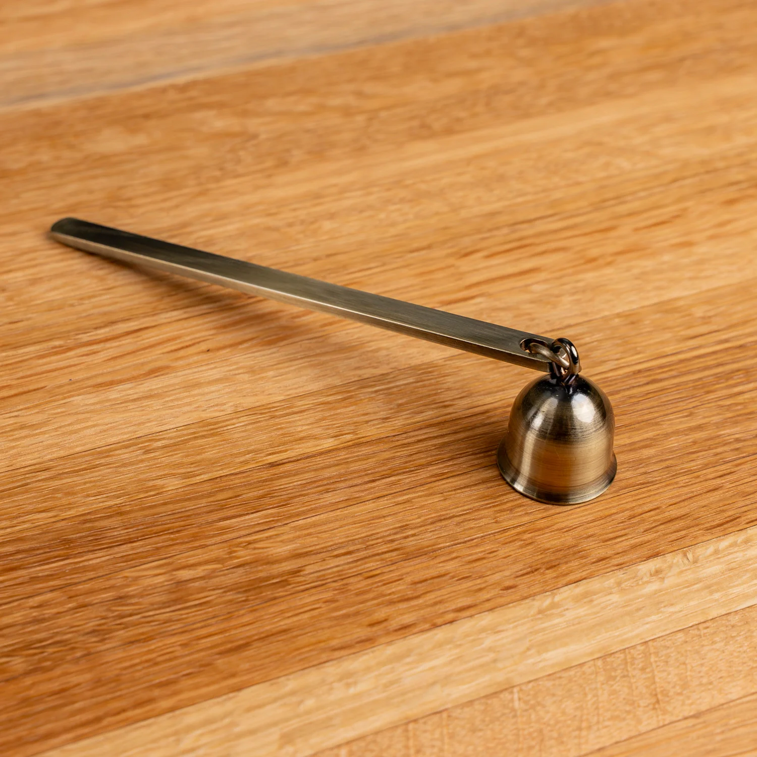 Antique Brass Bell Snuffer