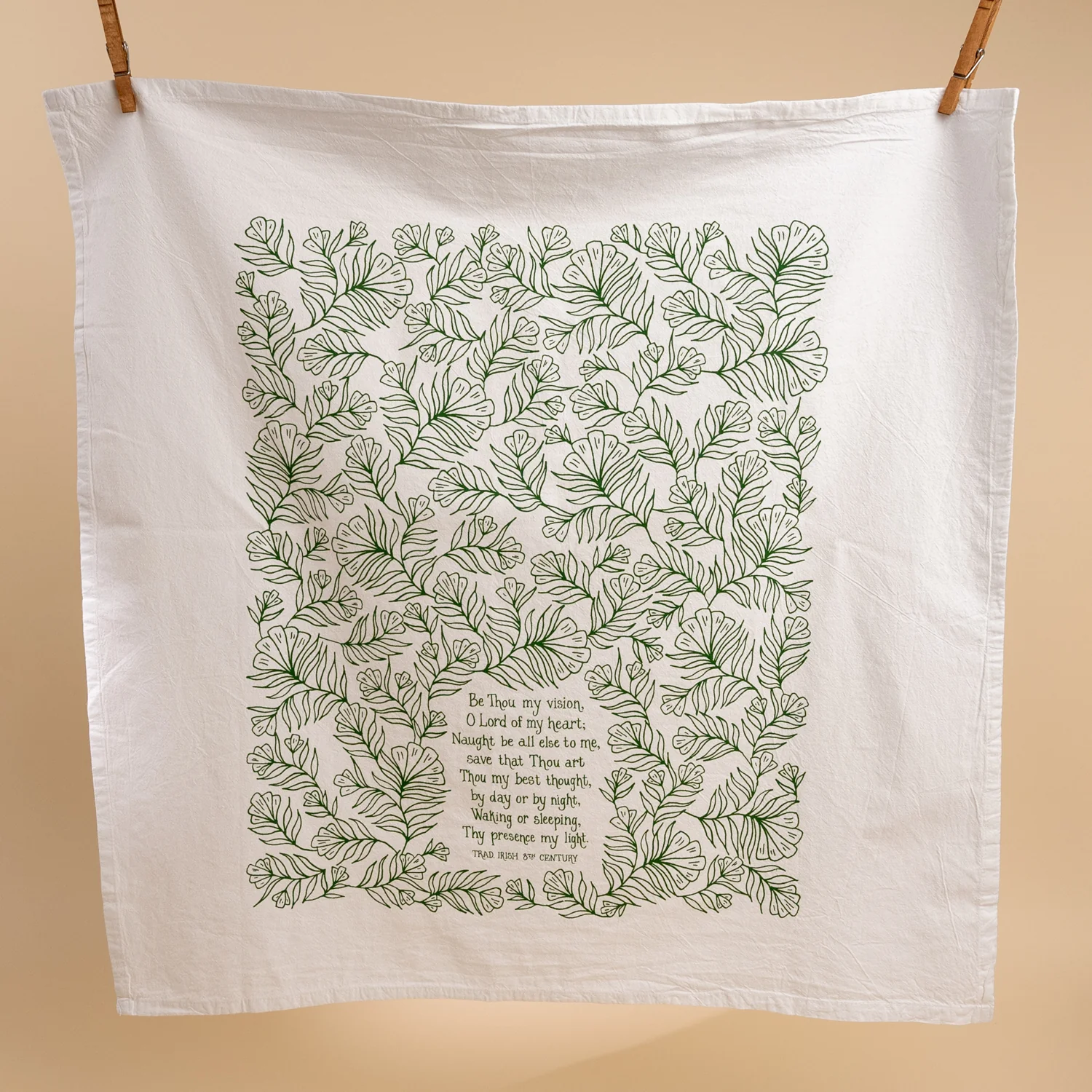 Be Thou My Vision Hymn Tea Towel