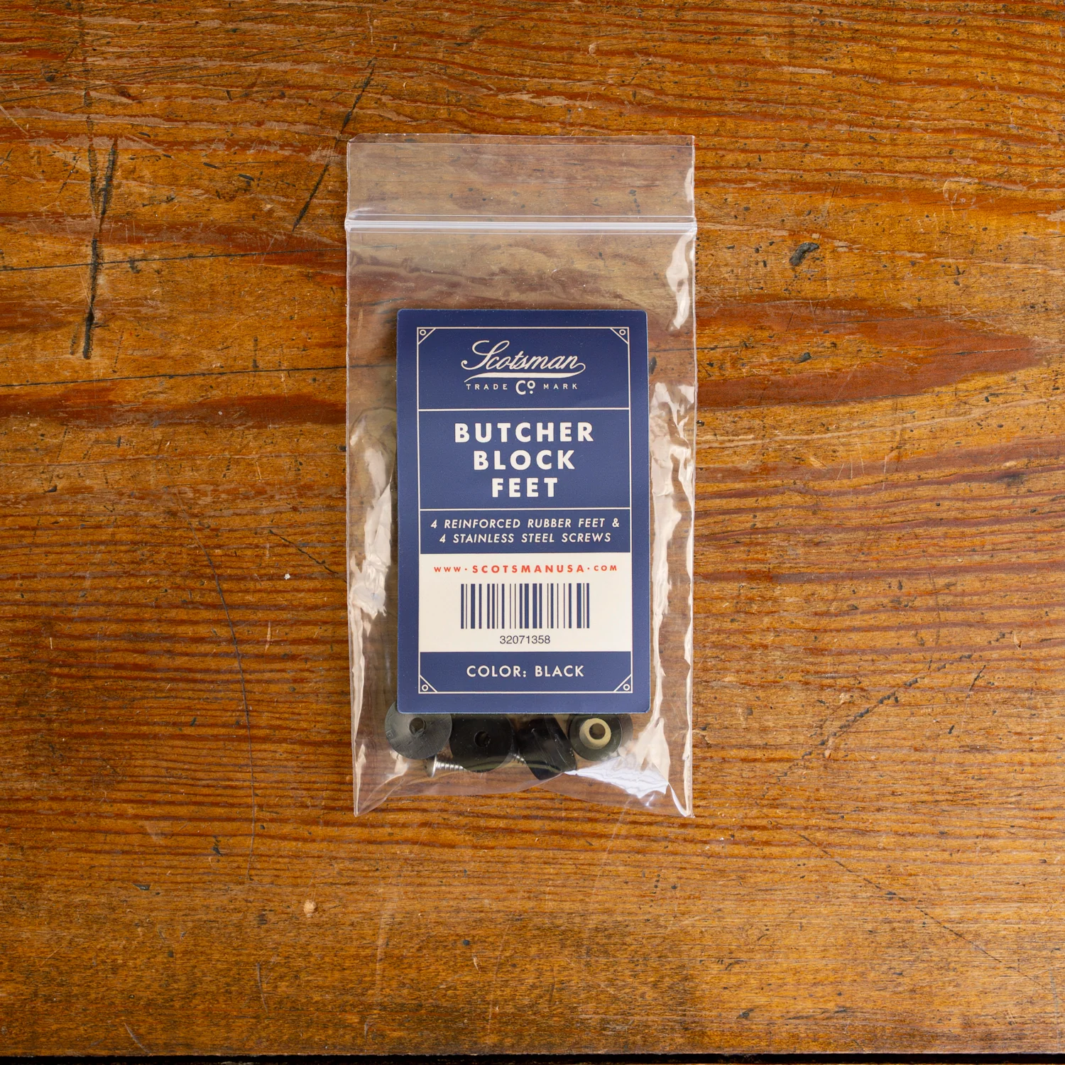 Butcher Block Feet
