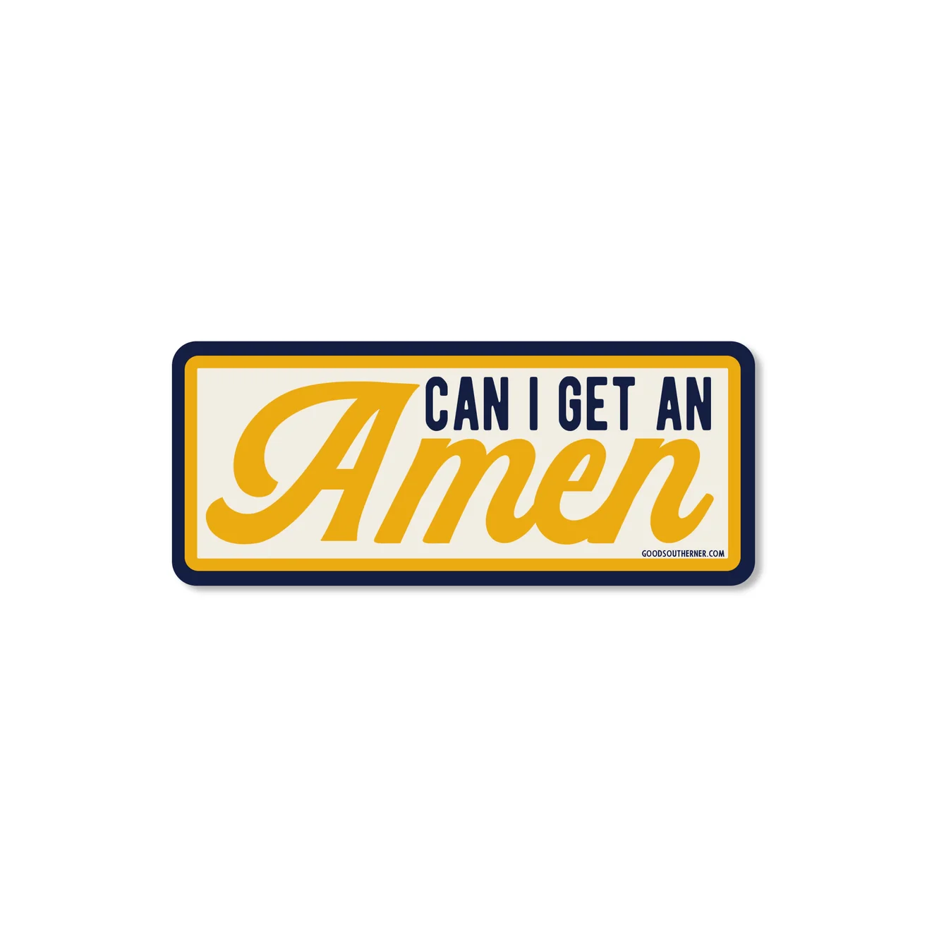 Can I Get An Amen Vinyl Sticker